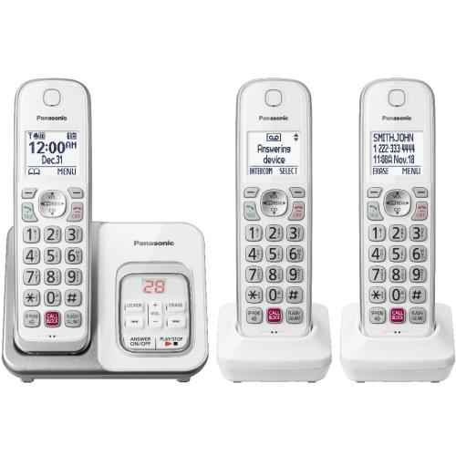 Panasonic KXTGD833W Cordless Phone System