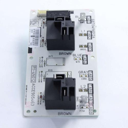 LG Range Oven Relay Control Board - 6871W1N012B