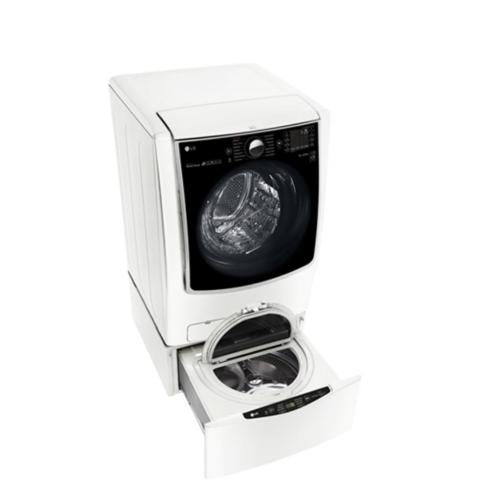 LG WM9000HWA 29 Inch Front Load Washer with 5.2 cu. ft. Capacity, SenseClean™, Smart ThinQ, TurboWash™ 2.0, Allergiene™, 14 Wash Programs, Sanitary Cycle, Speed Wash and ENERGY STAR® Rated: White