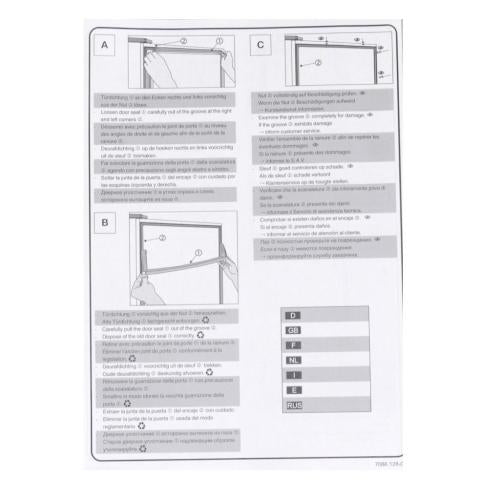Liebherr  Wine Storage Cabinet Information Sheet - 7080419