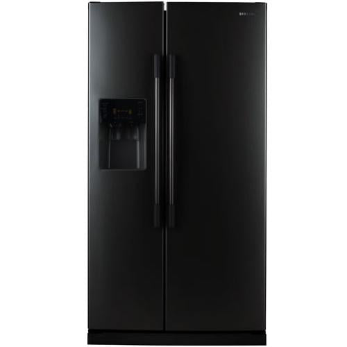 Samsung RS2530BBP/XAA 25.0 Cu. Ft. Side By Side Refrigerator