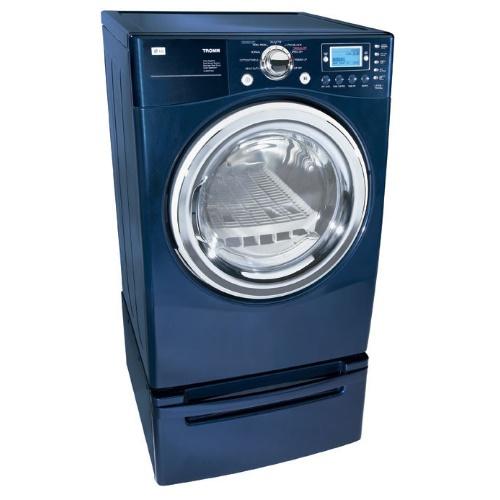 LG DLG8388NM 27 Inch Front-Load Gas Dryer with 7.3 cu. ft. Capacity & 9 Drying Programs: Navy Blue