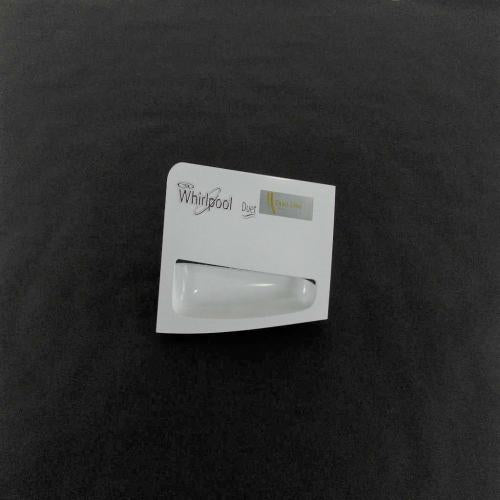 Whirlpool Washer Dispenser Drawer Handle (White) - W10774321