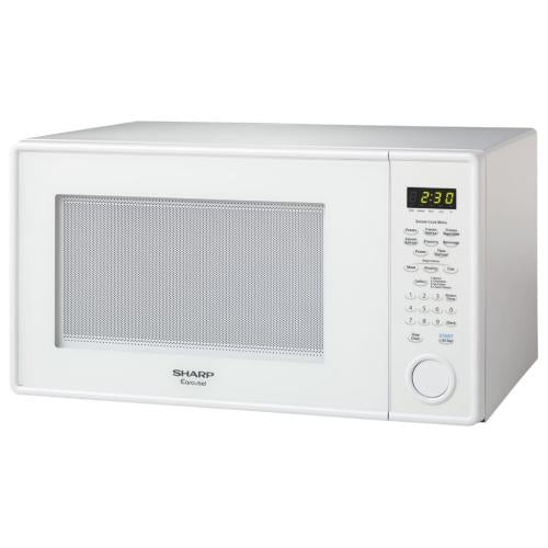 Sharp R459YW Family Size 1.3 Cft Mwo White