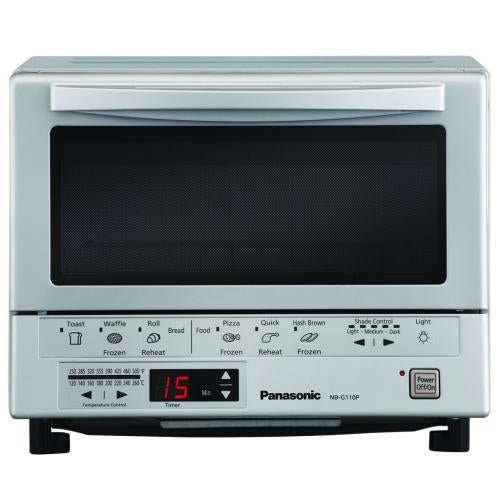 Panasonic NBG110P Flashxpress Toaster Oven With Double Infrared Heat