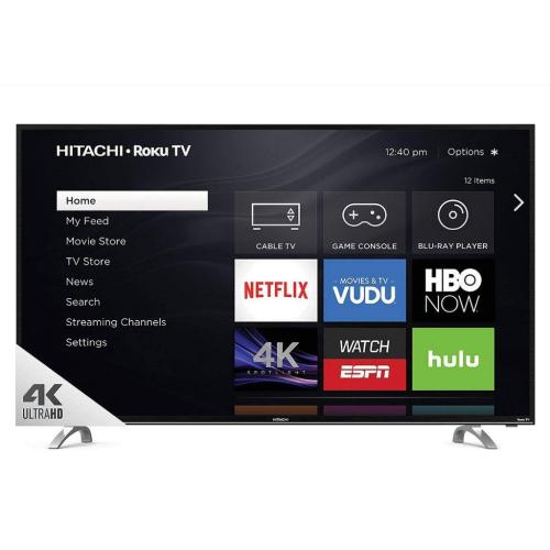 Hitachi 65R80 60-Inch 4K Ultra Hd Led Roku Tv