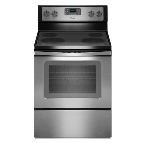 Whirlpool WFE515S0ES1 30 Inch Freestanding Electric Range Stainless