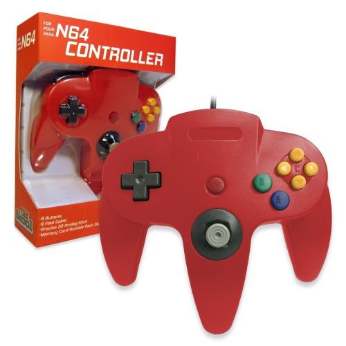 VIDEO GAMING Nintendo 64 Controller Red - OS-6558