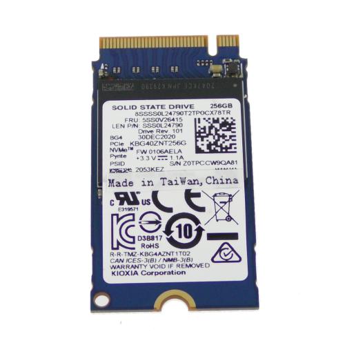 Lenovo Ssd_Asm 256G,M.2,2242,Pcie3X4, - 5SS0V26415