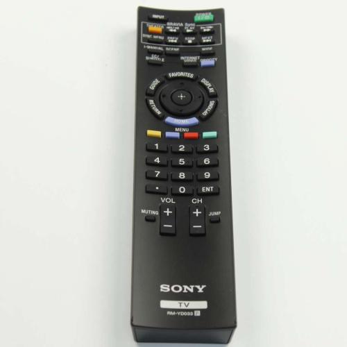 Sony Remote Control Rmyd033 - 1-487-767-12