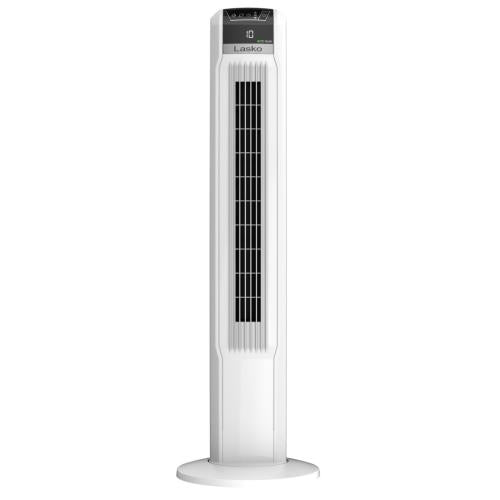Lasko T42710 42-Inch Ecoquiet Dc Motor Tower Fan, White