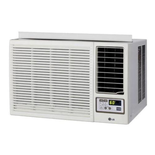 LG LW7012HR 7,000 BTU Room Air Conditioner with 3,850 BTU Electric Heat, 9.7 EER, 2.3 Pts/Hr Dehumidification, 24 Hour Timer, Energy Saver and Remote Control