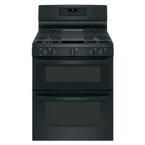 GE JGB860DEJ4BB 30-Inch Free-Standing Gas Double Oven Convection Range