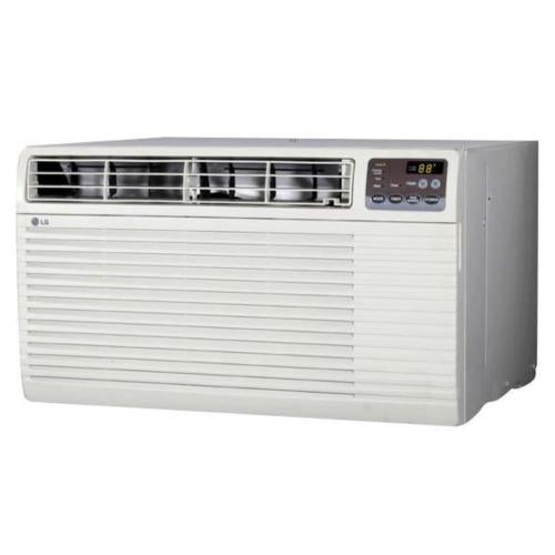 LG LT103HNR 10,000 BTU Through-the-Wall Air Conditioner with 11,200 BTU Electric Heat Capacity, 9.4 Energy Efficiency Ratio, R-410A Refrigerant and Remote Control