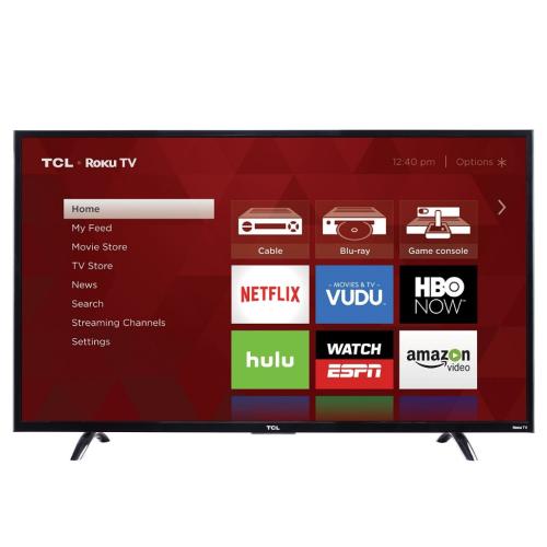 TCL 43UP130 43-Inch 4K Ultra Hd Roku Smart Led Tv