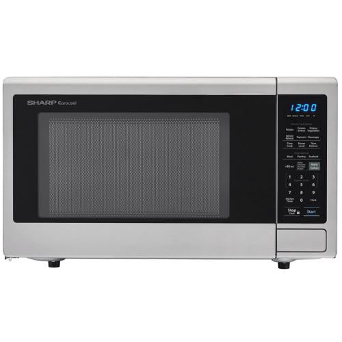 Sharp SMC1449FS 1.4 Cu Ft Stainless Steel Popcorn Microwave