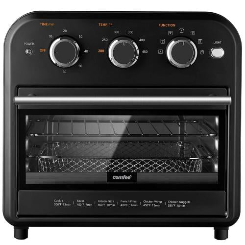 Midea COA101ABK 13.6L Capacity Retro Air Fryer Toaster Oven