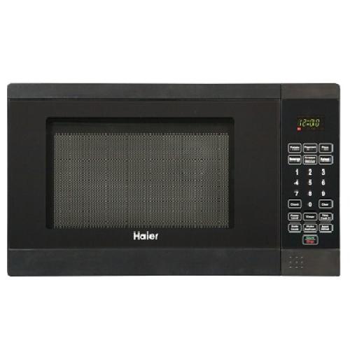 Haier MW7557B 0.7 Cu Ft Rotary Microwave Blk