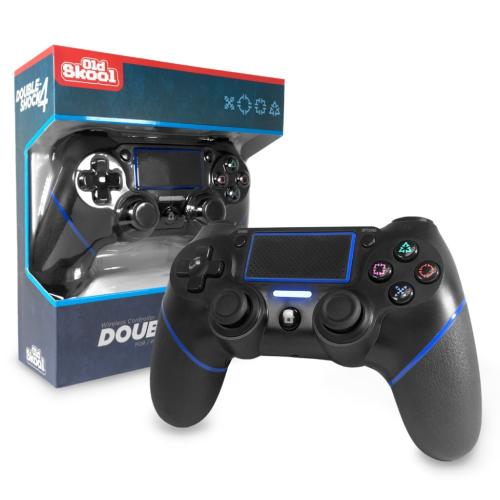 VIDEO GAMING Black Double-Shock 4 Wireless - OS-7548