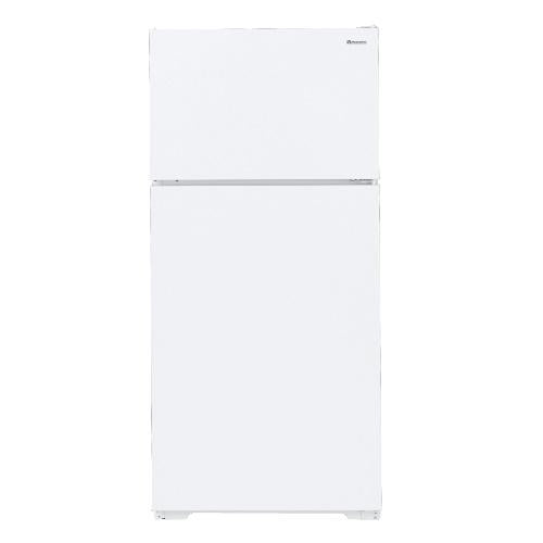 GE A3315ABRFRWW Americana 14.8 Cu. Ft. Top-Freezer Refrigerator