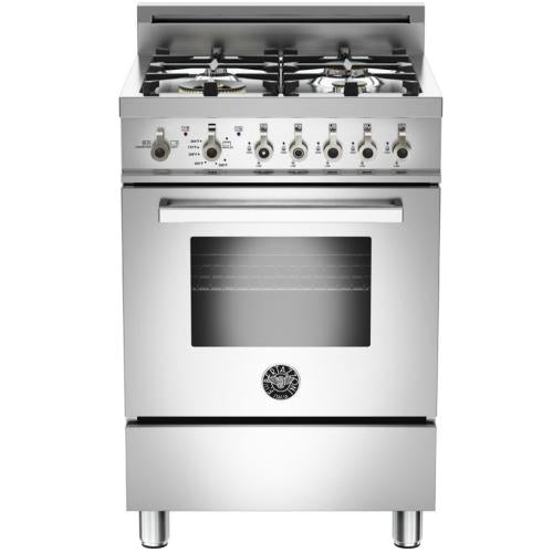 Bertazzoni PRO244GASXLP/01 Professional Series 24 Inch Gas Range with Sealed Burners