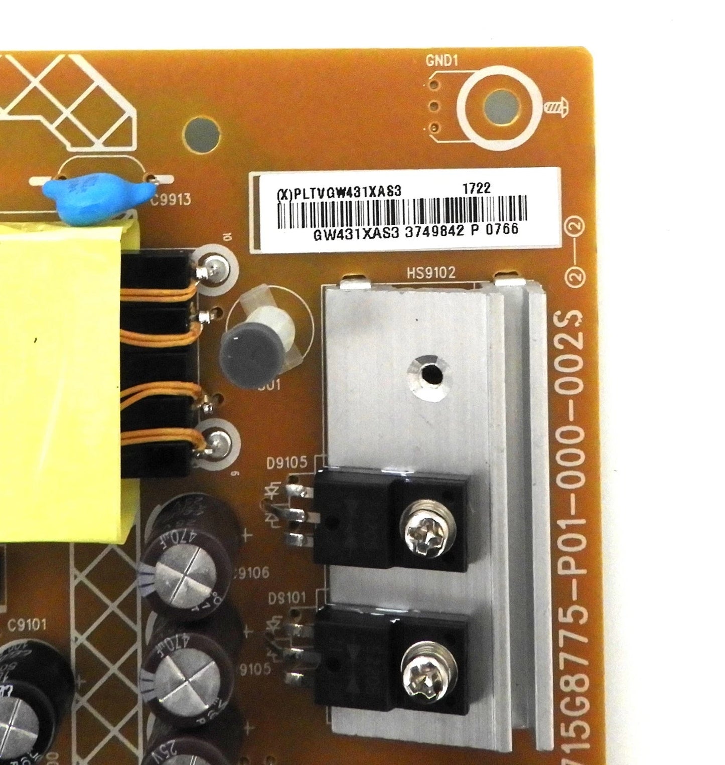 Insignia Television Power Board - PLTVGW431XAS3