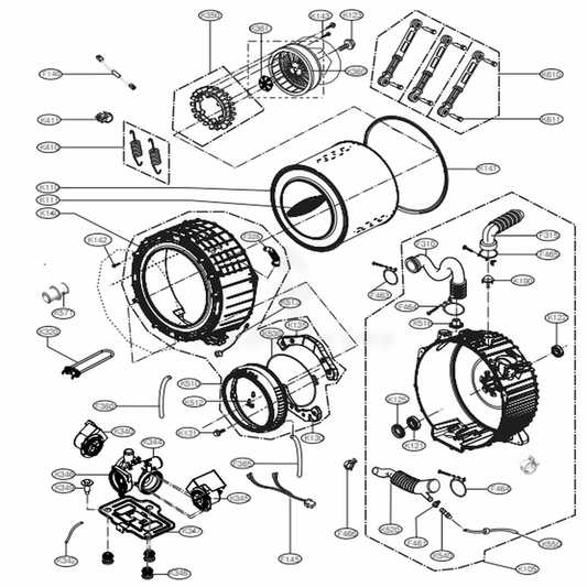 LG Parts Assembly - AGM75492401