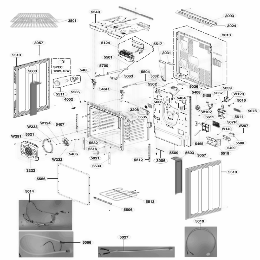 LG Range Dc Cooling Motor - EAU63562901
