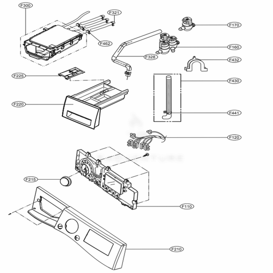 LG Dispenser Assembly - ACZ70035094