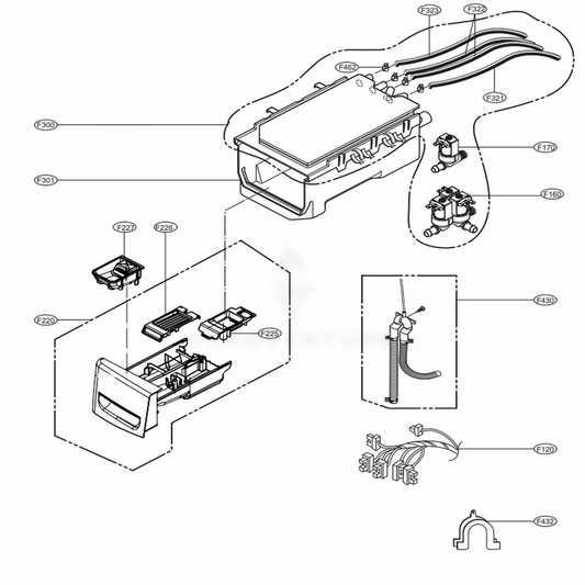 LG Softener Cap - MBL67499003