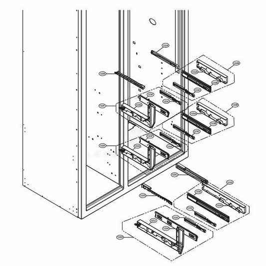 LG Rail Guide - MEA62412202