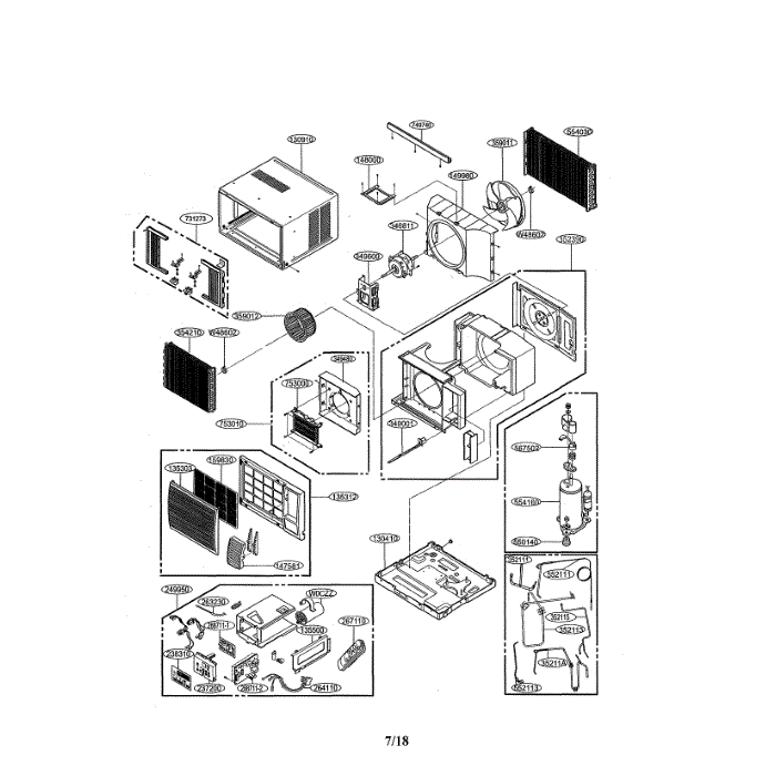 LG First Condenser Assembly - ACG72924212