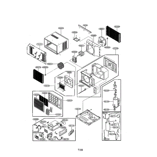 LG First Condenser Assembly - ACG72924212