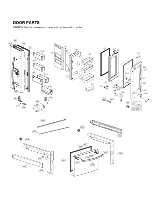 LG Motor Cover - MCK67107303