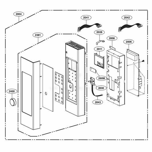 LG Touch Controller Assembly - ACM74758704