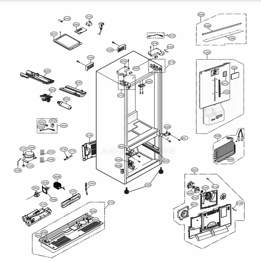 LG Pcb Assembly,Main - EBR86093737