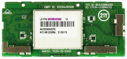 LG Module,Wifi Bluetooth Module - EAT65167002