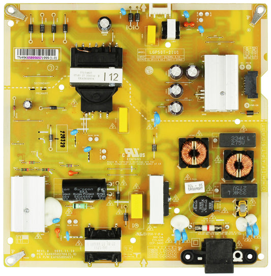 LG Power Supply Assembly - EAY65895657
