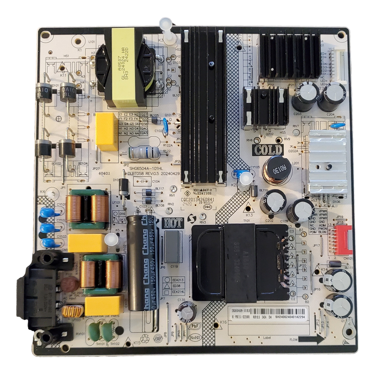 Insignia Power Board - 81-PBE151-H225001