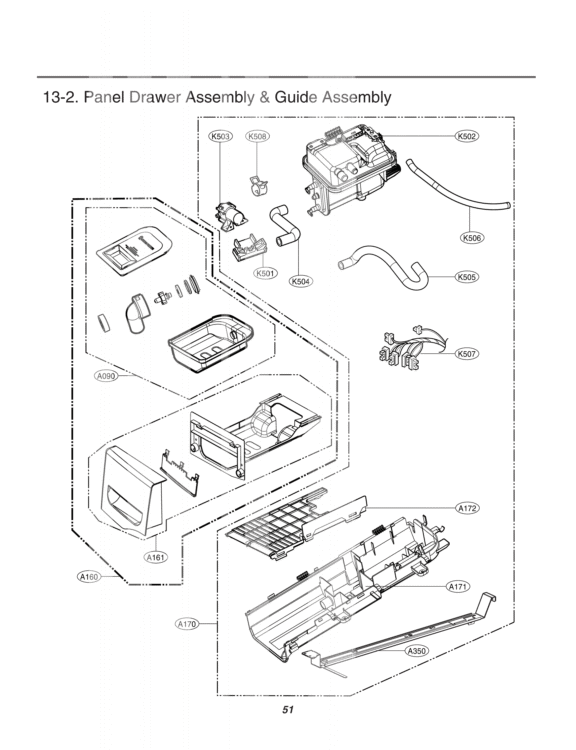 LG Drawer Panel Assembly - AGL34227854