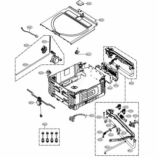 LG Water Inlet Cover - MCK68426105