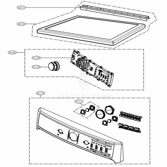 LG Display Pcb Assembly - EBR83708102