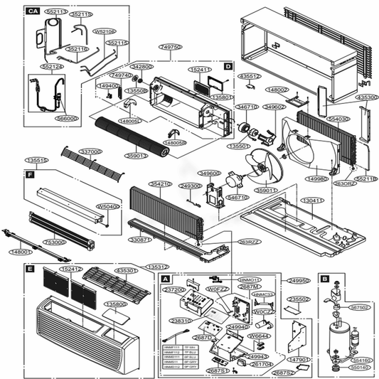 LG Door - 3580A20021G