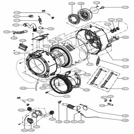 LG Multi Harness - 6877ER1052T