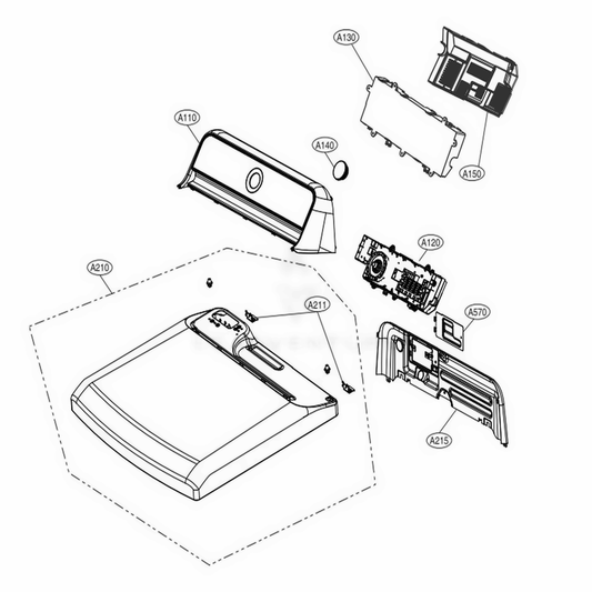 LG Main Pcb Assembly - EBR80198610