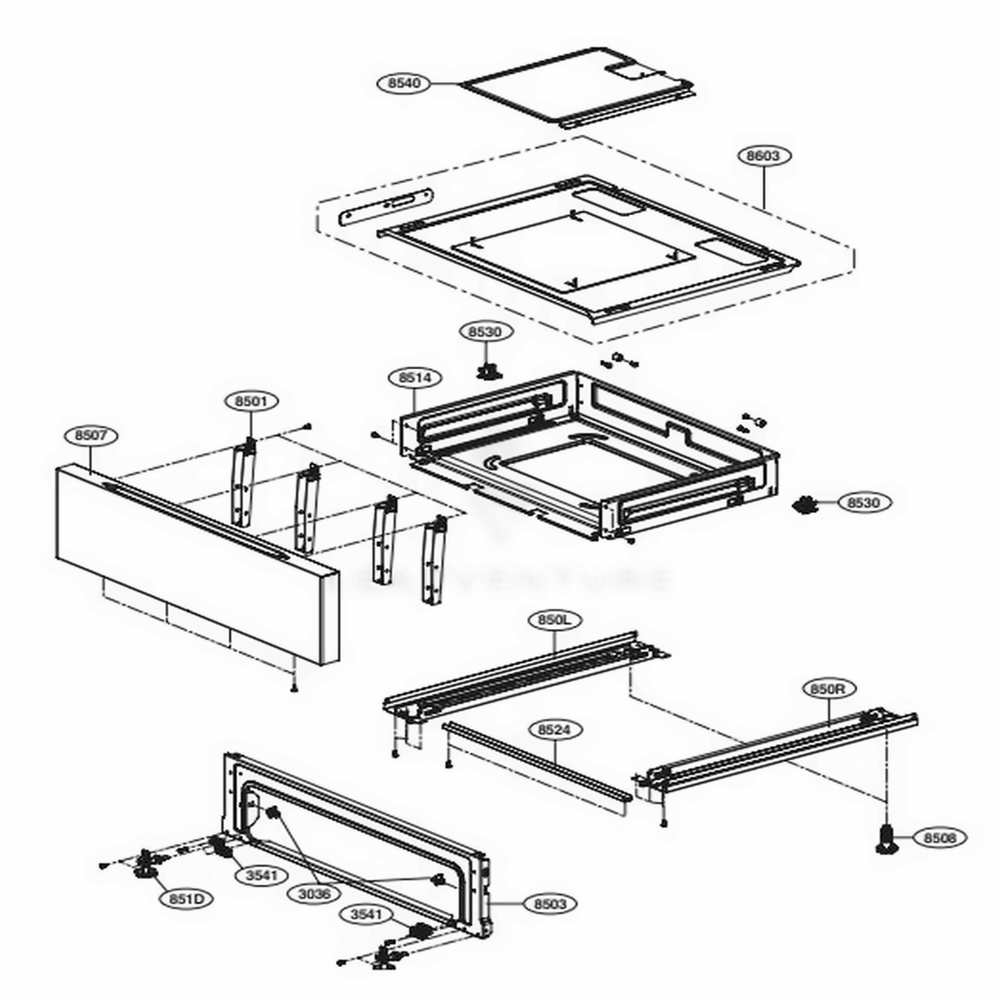 LG Frame,Fixing - MDQ66517501