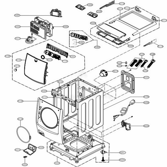 LG Softener Cap - MBL66197002