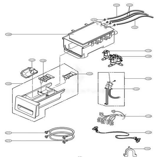 LG Drawer Panel Assembly - AGL73856510