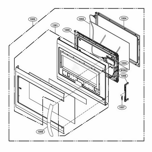 LG Door Handle - MEB55508905