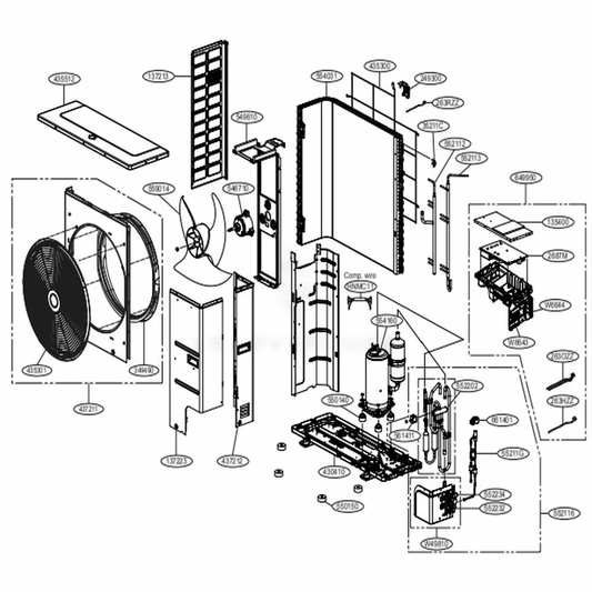 LG Ntc Thermistor Assembly - EBG62805801